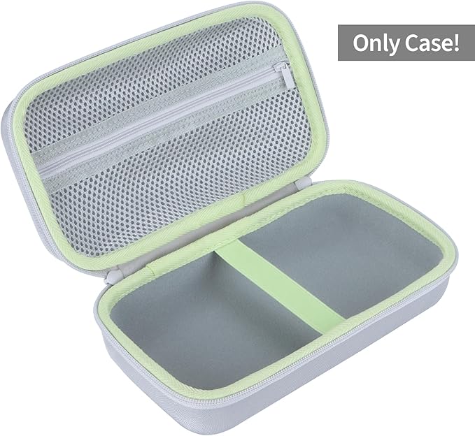 Case Compatible with Brother P-Touch PTH110 / PTH111 Pro / PTE110 Portable Monochrome Label Maker (White)