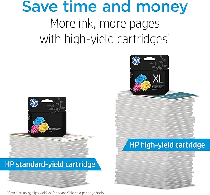 HP 67 Tri-Color Ink Cartridge for HP Printers | Works with DeskJet 1255, 2700, 4100 Series; ENVY 6000, 6400 Series | Eligible for Instant Ink | 3YM55AN | Packaging May Vary