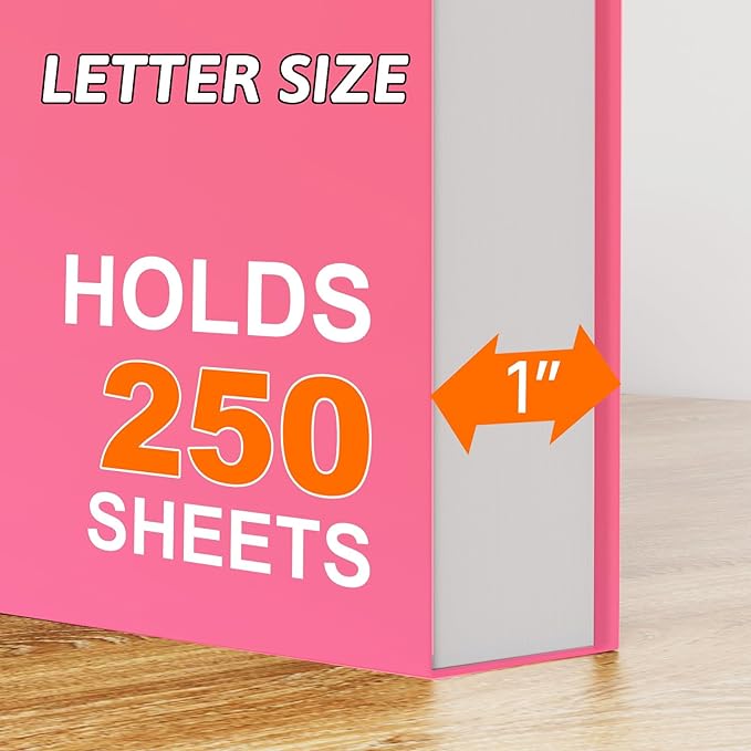 Plastic Hanging File Folders Letter Size,Heavy Duty 1 Inch Expansion,12 Pack Reinforced Extra Capacity Hanging Folders with Tabs,Durable File Cabinet Folders for Office School Home,Colorful