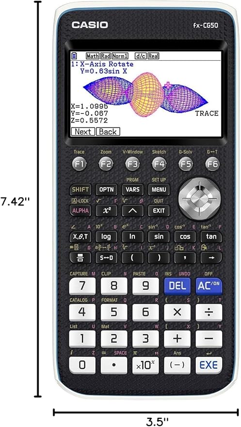 CASIO PRIZM FX-CG50 Color Graphing Calculator
