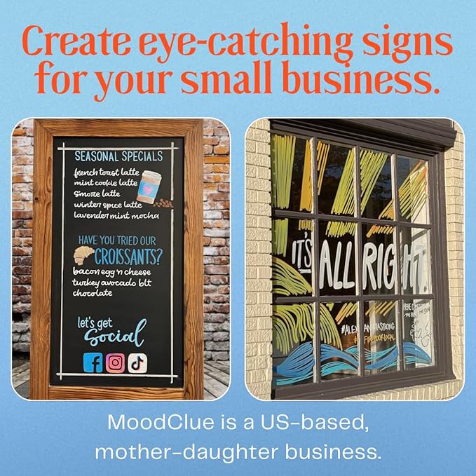 Liquid chalk markers 12 neon erasable Whiteboards, glass boards, chalkboards, windows, mirrors, car windshields, auto, glass. Odorless, non-toxic. Wet or dry erase. Thick and thin tip