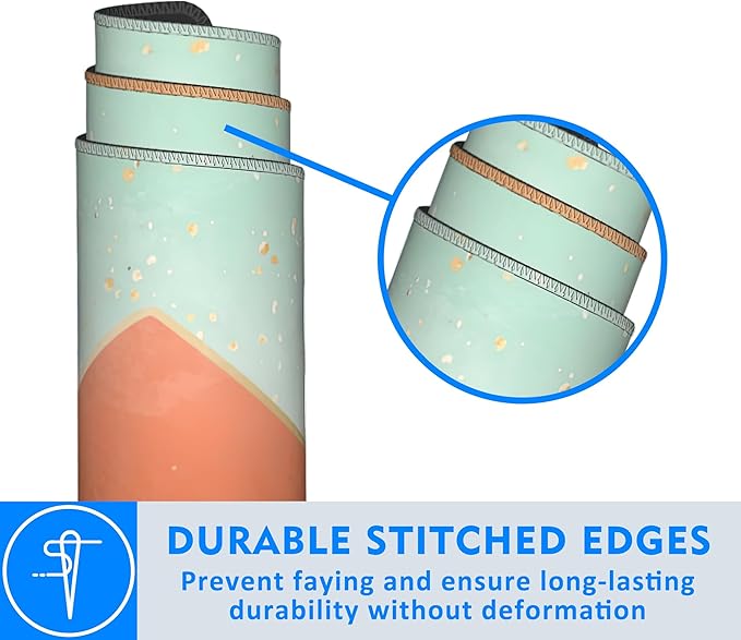 Abstract Art Mountains Extended Large Mouse Pad,Large Gaming Mouse Pad,Extended Big Desk Mat Keyboard Pad,Waterproof Non-Slip Desk Mat for Home Office and Gaming 35.4x15.7 Inch