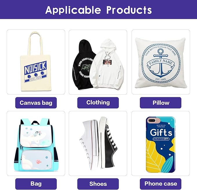 Sublimation Paper 8.5x11 Inch, 100 Sheets, Compatible with Sublimation Printer and Ink, 125g