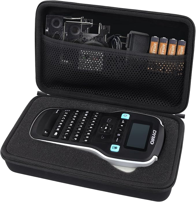 co2CREA Hard Case Replacement for DYMO LabelManager 160 / DYMO LabelManager 280 Rechargeable Portable Label Maker