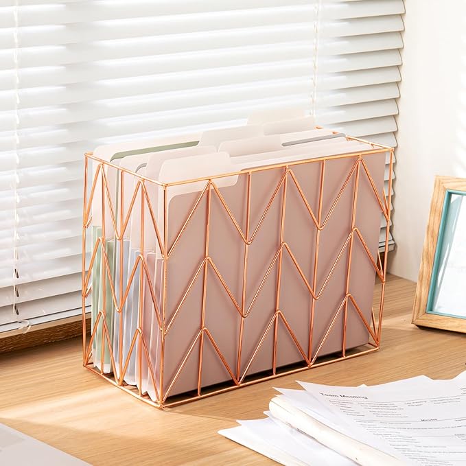 Y YOMA 6 Pack Extra Capacity File Folders Letter Size Accordion Decorative File Folder Cute Pretty Colored Filing Folder File Organizers for Office School Home Desktop with 1/3-Cut Tab, Morandi Color