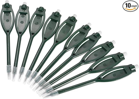 Golf Scoring Pencils with Eraser - Golf Marker Pens, Oval Handle with Clip, Apply to Golf Events