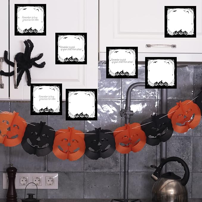 18 Pieces Halloween Sticky Note Halloween Note Pads 900 Pieces of Self Adhesive Removable Memo Pads, 50 Sheets Each for Halloween School Office Home Students Teacher Presents