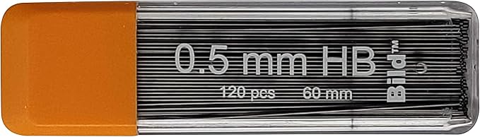 Bild Premium 1200 leads of 0.5mm Mechanical Pencil Lead Refills (HB Mega, 0.5 mm)