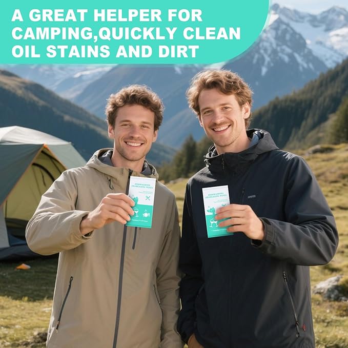 twoworld Disposable Dish Cleaning Wipes,Dish Wipes for Washing Dishes No Water for Camping Travel Kitchen Outdoor(pack of 200)
