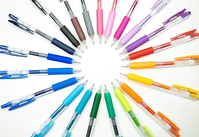 Zebra Pen Sarasa Clip Recycled Retractable Gel Pen, Medium Point, 0.7mm, Black Ink, 75% Recycled, 12-Pack (48710)