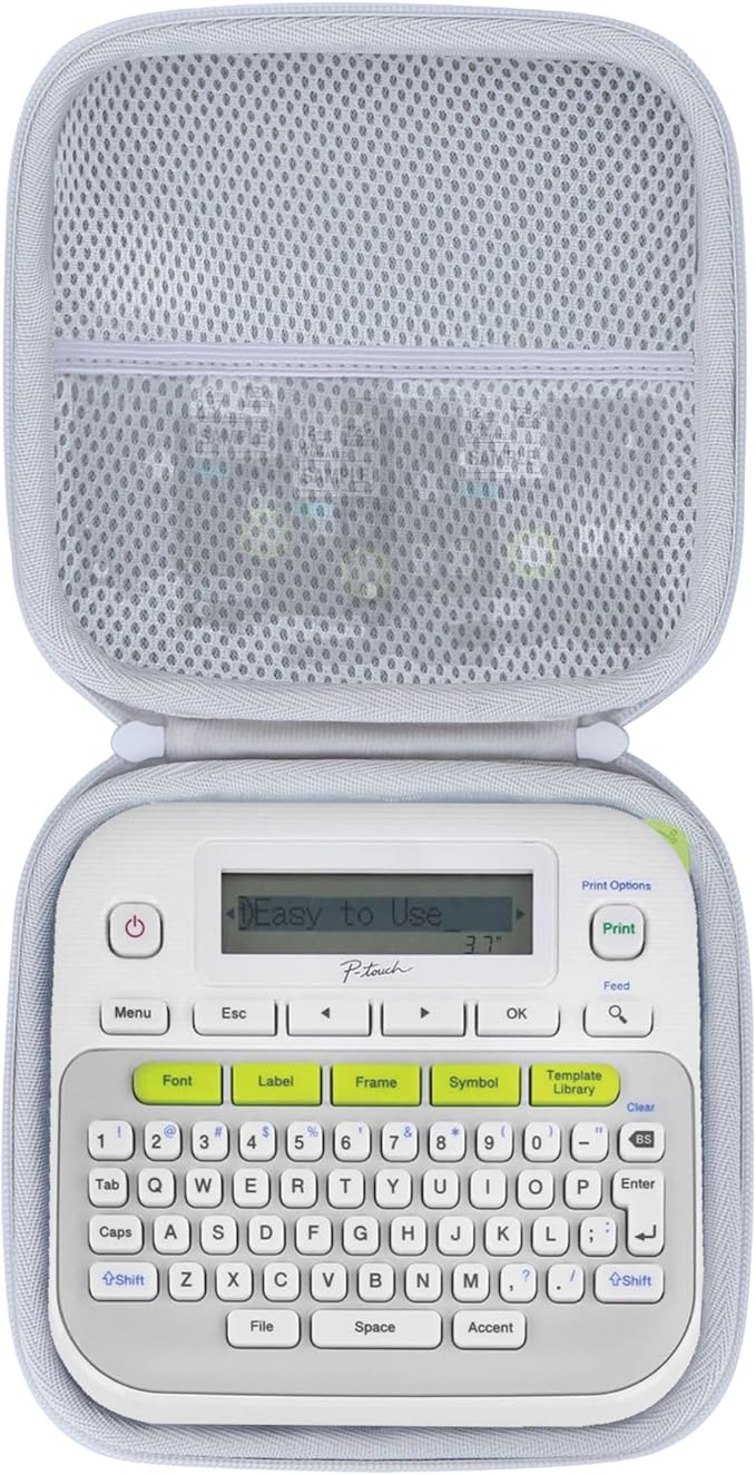 Storage Case Compatible with Brother P-Touch PTD220 / PTD210 Home Office Everyday Easy-to-Use Label Maker