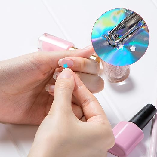 Zonon 3 Pcs Hole Punch Shapes Single Hole Paper Punchers for Crafts Handheld Metal Punch with Soft Grip 1/4" 3/16" Round Heart Star Holes for DIY Tags Ticket Scrapbook