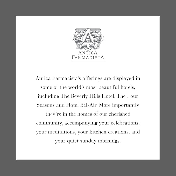 Antica Farmacista Home Ambiance Diffuser - Long-Lasting Reed Scent Diffuser - Luxury Room Freshener Gift - Orange Blossom, Lilac & Jasmine, 16.9 fl oz
