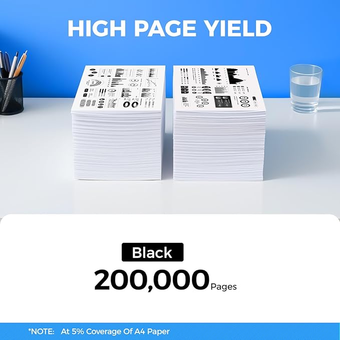 Remanufatured 6RVJY B5460 Fuser Assembly Replacement for Dell 6RVJY Fuser Assembly Compatible with Dell B5460dn B5465dnf S5830 S5830dn Laser Printer All-in-One Copier (1-Pack, 110V)