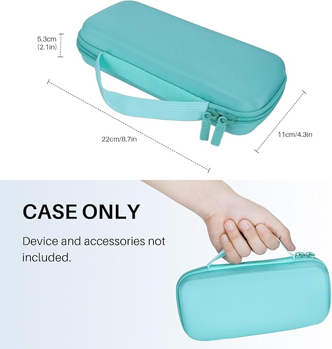 Hard Case Replacement for Texas Instruments TI-84 Plus CE/TI-84 Plus/TI-Nspire CX II CAS/TI-Nspire CX II/TI-83 Plus/TI-89 Titanium/TI-85 / TI-86 Color Graphing Calculator (Mint Green Case)