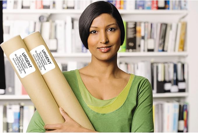 Brother QL-810W Professional Label Printer with USB and WIFI connectivity, Ultra-Fast printing up to 110 labels per minute with Standard Address label in Monochrome, Black & Red Printing Available