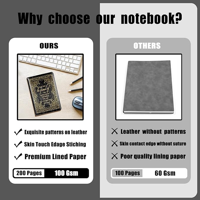 LBWCER A5 Black Journal,Notebooks for Work,May you be proud of the work you do, Journal for Men,Social Worker Notebook Gift Thank You Gift Travel Journal (May black)