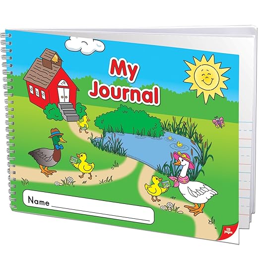 Really Good Stuff Spiral Landscape Draw & Write Journals - Set of 6 Student Journals for Classroom - Ideal Journals for Art, Writing, & Reflection - School & Teacher Supplies for the Classroom