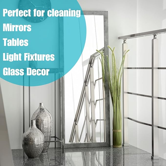 Invisible Glass 92194-6PK Premium Glass and Window Cleaner for Auto and Home Cleans Glass, Windows, Mirrors, and More, Streak-Free, Ammonia-Free, Tint-Safe, 32 Fl Oz (Pack of 6)