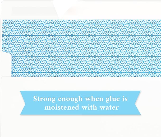 200 Pack #10 Business Envelopes, White Standard Envelopes Self Seal, Letter Size Business Mailing Envelopes for Checks Letters Invoices Statements Birthday Graduation Wedding,4 1/8 x 9 1/2 Inch