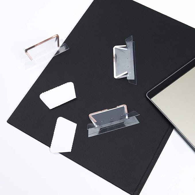 Y YOMA 12 Pack Rose Gold Hanging File Folders Letter Size Decorative File Folder Cute Pretty Hanging Folder Organizer for Filing Cabinet Office Home with 1/5-Cut Adjustable Tabs, 3 Marble Design