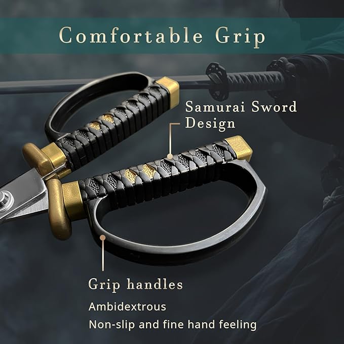 Japanese Samurai Katana Sword Shape Scissors 7.3 inch Made in JAPAN (Date Masamune)