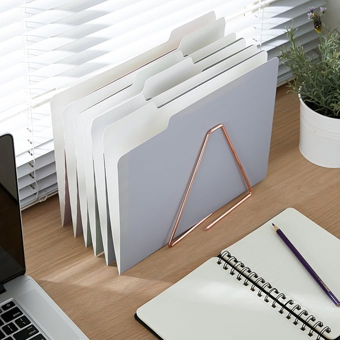 Y YOMA 12 Pack Colored File Folders Letter Size Decorative File Folder with 1/3-Cut Tab Cute Pretty Colored Heavyweight Filing Folder File Organizers for Office School Home Desktop, Morandi Color