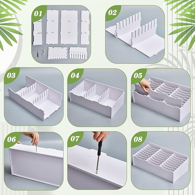 Ctosree 2 Pcs Cell Phone Holder School Desk Calculator Storage Box Holder Case Multifunctional Classroom Caddy Cell Phone Organizer (12.8 x 8.5 x 5.31 Inch)