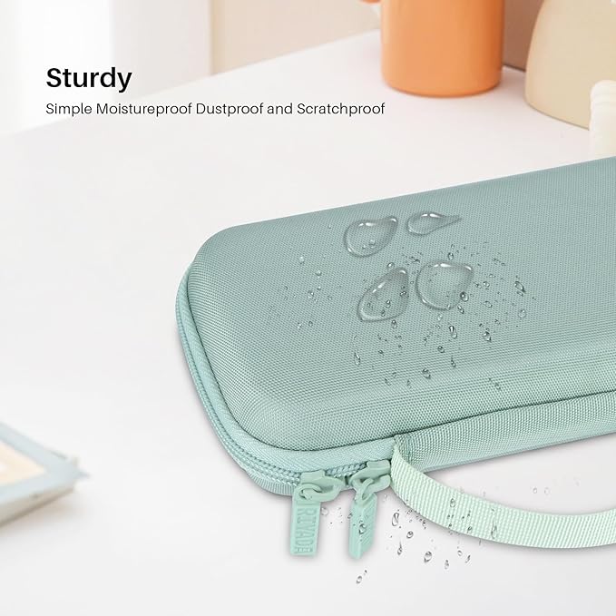 Hard Case Replacement for Texas Instruments TI-84 Plus CE/TI-84 Plus/TI-Nspire CX II CAS/TI-Nspire CX II/TI-83 Plus/TI-89 Titanium/TI-85 / TI-86 Color Graphing Calculator (Pale Green Case)