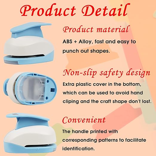 Tab Punch, Tab File Folder Punch 2 inch for Planner Inserts, Sketchbook, Scrapbook, Note, School Book, Paper Craft Supplies…