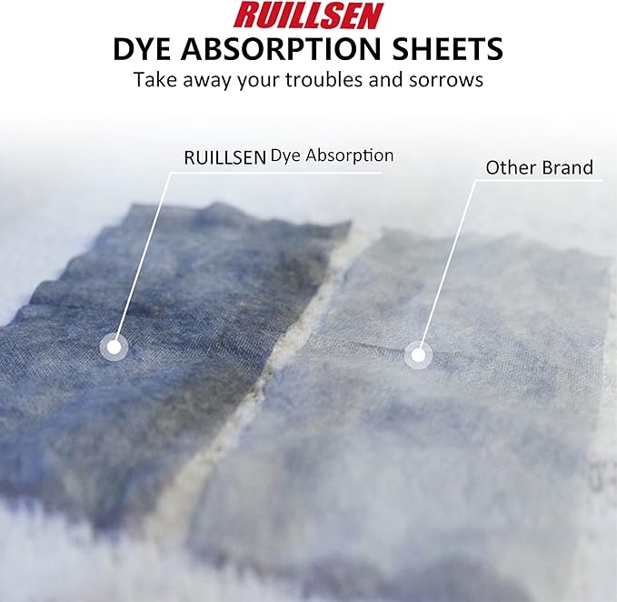 Laundry Dye Absorption 24 Count Sheets,Home Household Supply Dye Trapping Color Grabber Collector Keeper Stain Remover Sheets Combine Dye Absorption In Wash Machine for Homecoming Dress
