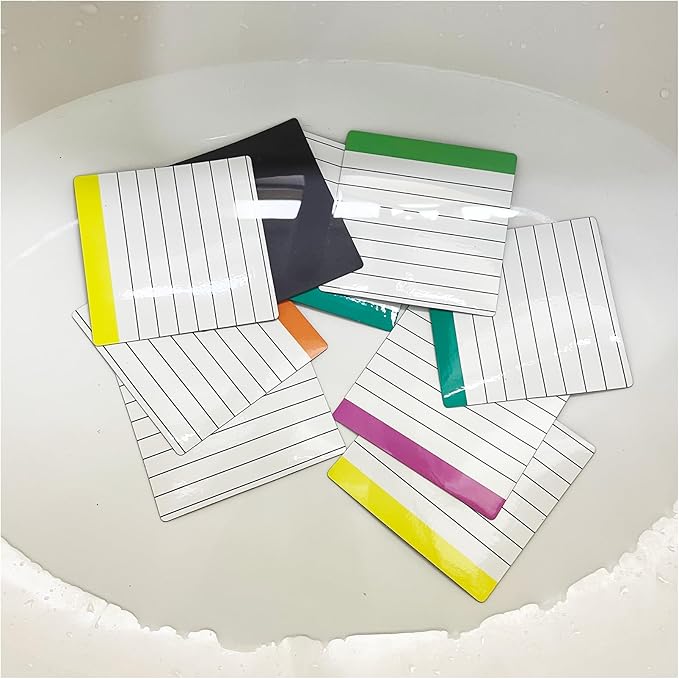 Durable Lined Sticky Notes Magnets,Small Magnetic Pads,Square 4X4 12 Pieces