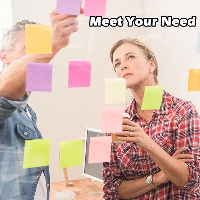 15 Pads Pop Up Sticky Notes,15 Bright Colors Self-Stick Notes Pads with Lines,1500 Sheet Lined Sticky Notes 3x3 Inch Pop up Refills,Clean Removal,Assorted Pastel Colors,100 Sheets/Pad