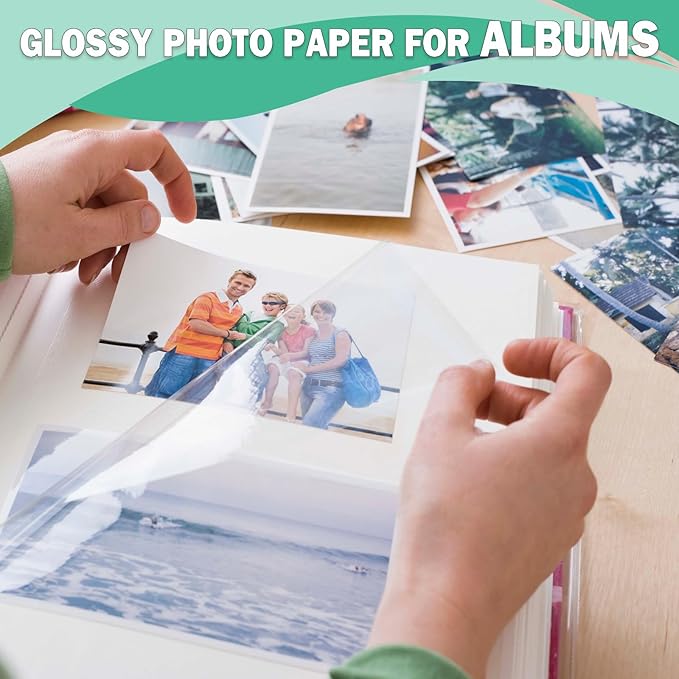 11x14 Glossy Photo Paper, Photo Quality Paper for Inkjet Printer, 50 Pack, 52lb/200gsm (P1114WS200GP)