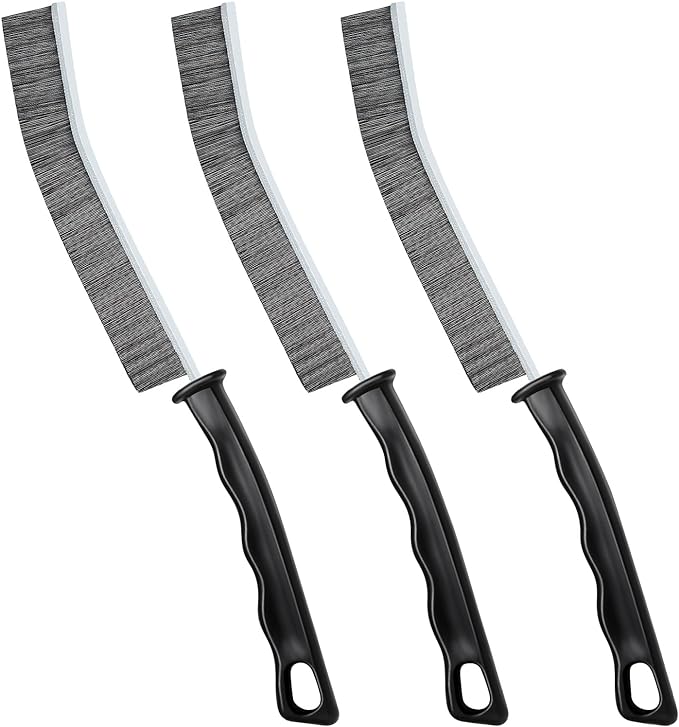 Crevice Cleaning Brush, Multifunctional Hard-Bristled Gap Scrub Brush, 2025 New Multifunctional Gap Cleaning Brush Tool, Dead Corners Brushes for Bathroom Kitchen Tiles Window Door Slots, 3pcs