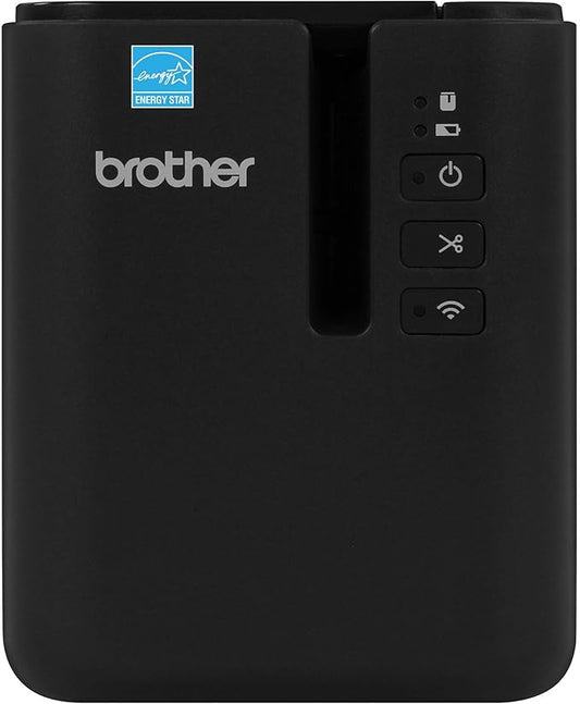 Brother P-Touch PT-P950NW Industrial Network Laminate Label Printer, Up to 36 mm Labels, Standard USB 2.0 and Serial, Ethernet, Built-in Wi-Fi®, Optional Bluetooth®,Black