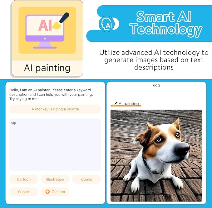 HuiJuKeJi Mini Sticker Printer Bluetooth Smart Pocket Inkless Thermal Printer with 11 Rolls Thermal Paper and Sticker for iOS&Android, Portable Receipt Printer for Photo Journal Notes Memo