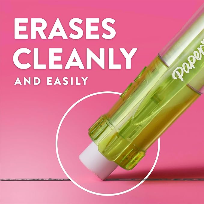 Paper Mate Clearpoint Mechanical Pencil, Break-Resistant, Color Block Edition, HB #2 Lead (0.7mm), 6 Count