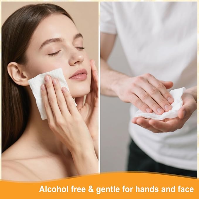 Hand Wipes Travel Size, 500 Pcs Wet Wipes Individually Wrapped for Barbecue, Seafood Boil Party, Restaurant, Lemon Scent
