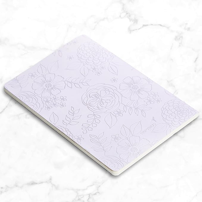 Papyrus Luxurious Elegant Journal - Exquisite Journal for Writing, Sketching, and Note-Taking, 3 Pack, Assorted