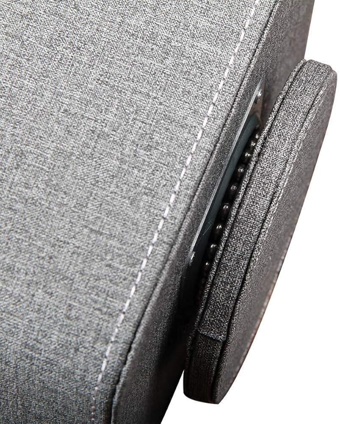 PU Leather Remote Control Holder,360 Degree Spinning Desk TV Remote Caddy,Desk Organizers and Accessories,for Controller,Media,Mail,Calculator,Mobile Phone,Pen Storage Holder (Gray Cloth)