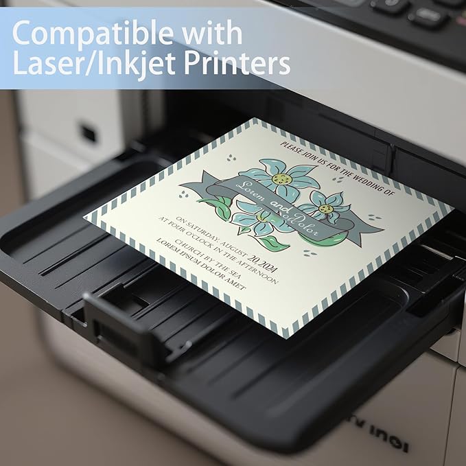 160 Sheets Cardstock Paper 8.5 x 11 Premium Weight 200gsm Dark Red Card Stock Paper for Printing, Crafts, Invitations | Smooth Printer Cardstock Paper | Bulk Construction Paper DIY & Professional Use