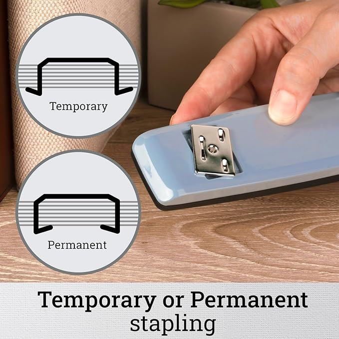 Swingline Stapler, 30 Sheet Capacity, 747 Business Stapler, Jam Free, Metal, Sky Blue (74722)
