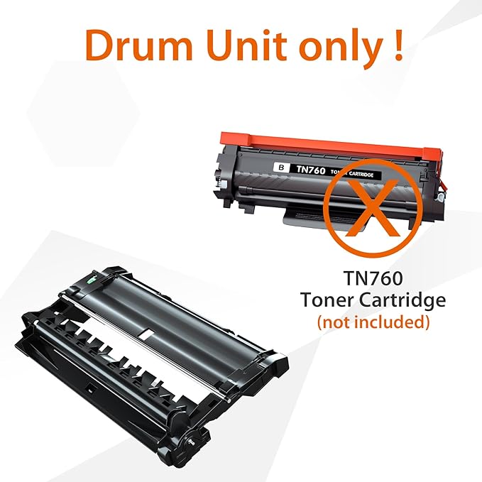 Compatible DR730 Drum Unit (NOT Toner) Replacement for Brother DR730 DR 730 for MFC-L2710DW MFC-L2750DW HL-L2350DW HL-L2395DW HL-L2370DW HL-L2390DW HL-L2379DW DCP-L2550DW Printer (2 Drum)