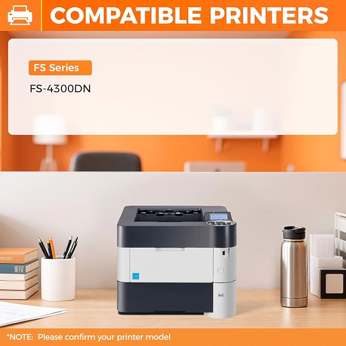 KingKJ TK-3132 TK3132 Toner Cartridge Black 2-Pack High Yield Replacement for Kyocera TK-3132 TK3132 1T02LV0US0 Ink Compatible with Kyocera ECOSYS FS-4300DN FS-4300 4300DN Printer Copy (25,000 Pages)