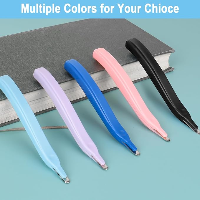 5 Pack Magnetic Staple Remover Tools, Professional Stapler Removers Staple Puller Remover for Classroom, Multicolored Stapler Remover Tool Staple Remover Stick for Home School Office (5 Colors)