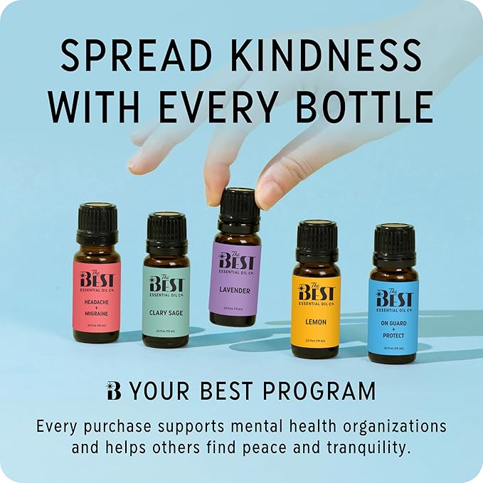 The Best Nausea + Digestion Essential Oil Blend- Premium Grade- 100% Pure & Natural for Aromatherapy, Diffuser, Spa, Massage, Air Freshener- 10 ml (.33 fl oz)