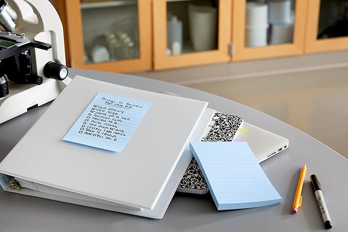 Post-it Sticky Notes, 4x6 in, Sweet Sprinkles | 100% Recycled Material | Clean Removal | Pack of 8