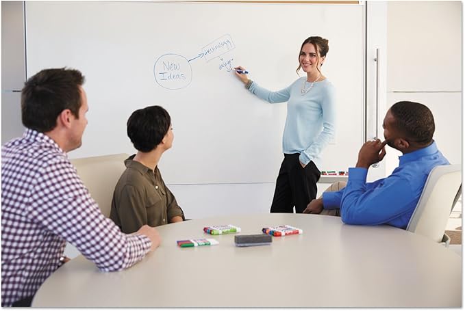 EXPO Dry Erase Markers, Low Odor Ink, Assorted Colors, Chisel Tip, 192 Count