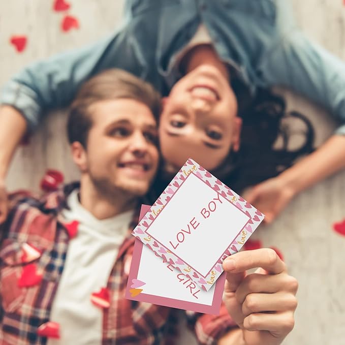 9 Pieces Valentine's Day Sticky Notes Valentine Heart Sticky Notes Self-Adhesive Note Pads Sticky Memo Notes for School Office Home Supplies Students Teachers Present Valentine's Day